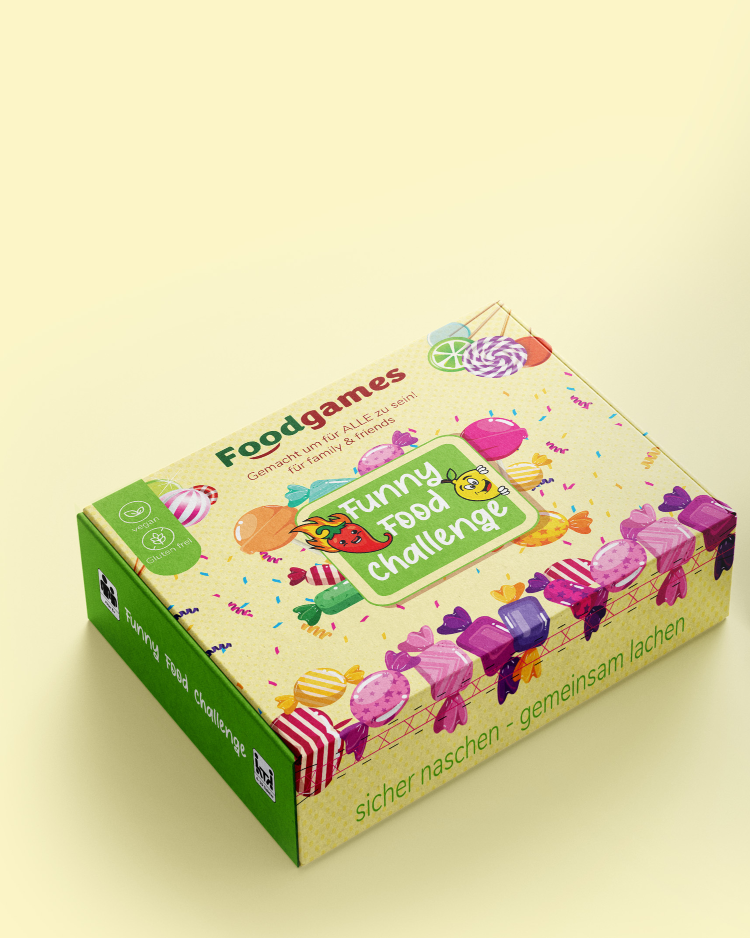 Funny Foodgames die Challenge für Gerburtstagsspiele