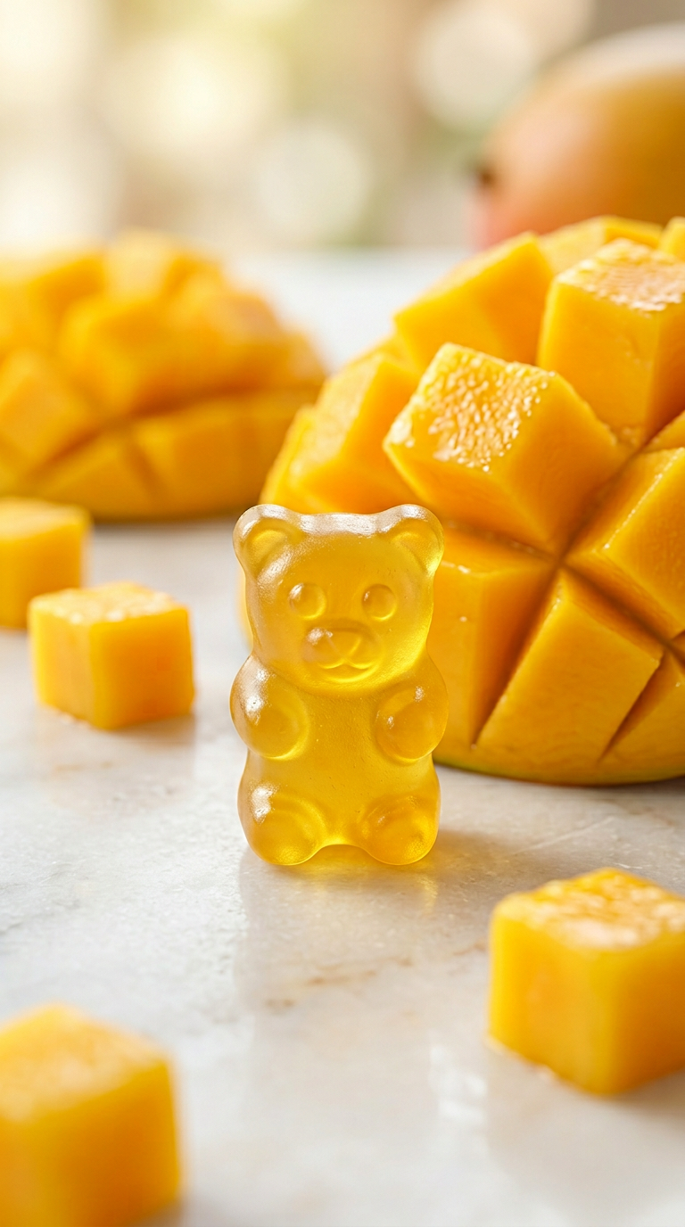 Vegane Bärchen Mango-Geschmack